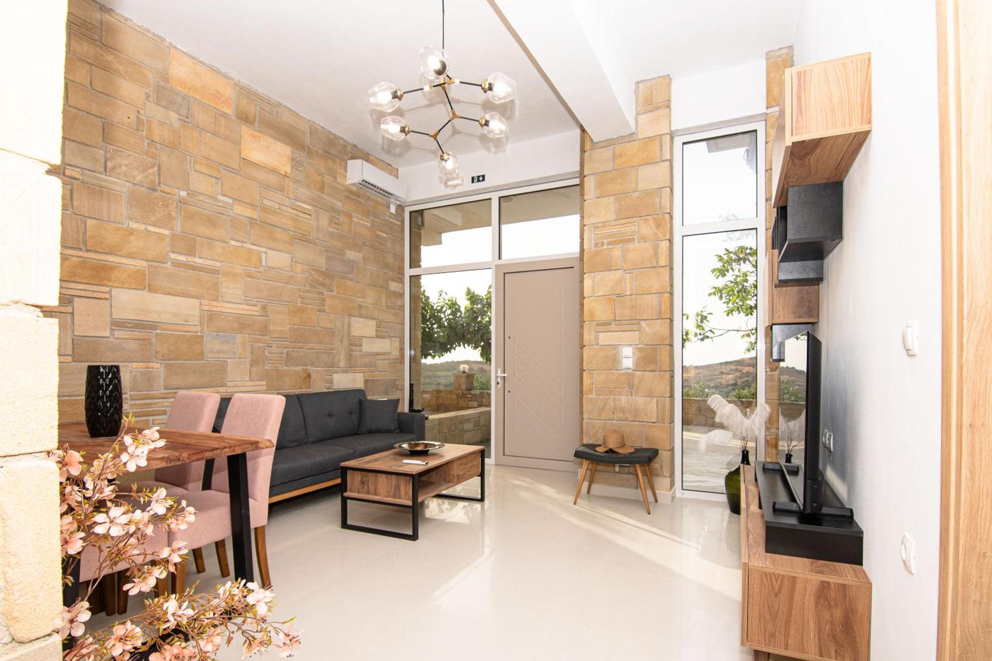 Rikanthos Stone Sea View Apartment Ιι Kíssamos Esterno foto