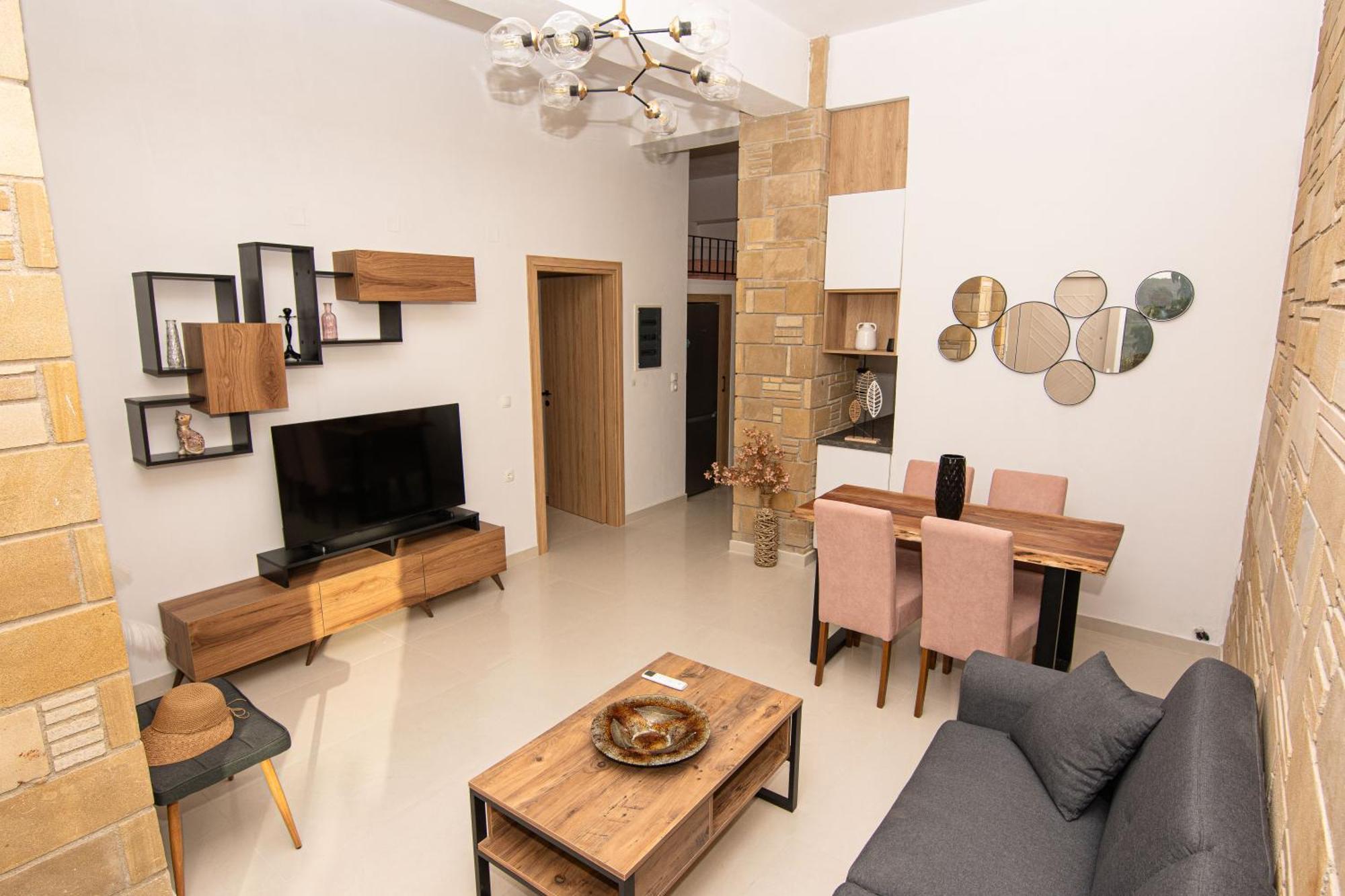 Rikanthos Stone Sea View Apartment Ιι Kíssamos Esterno foto