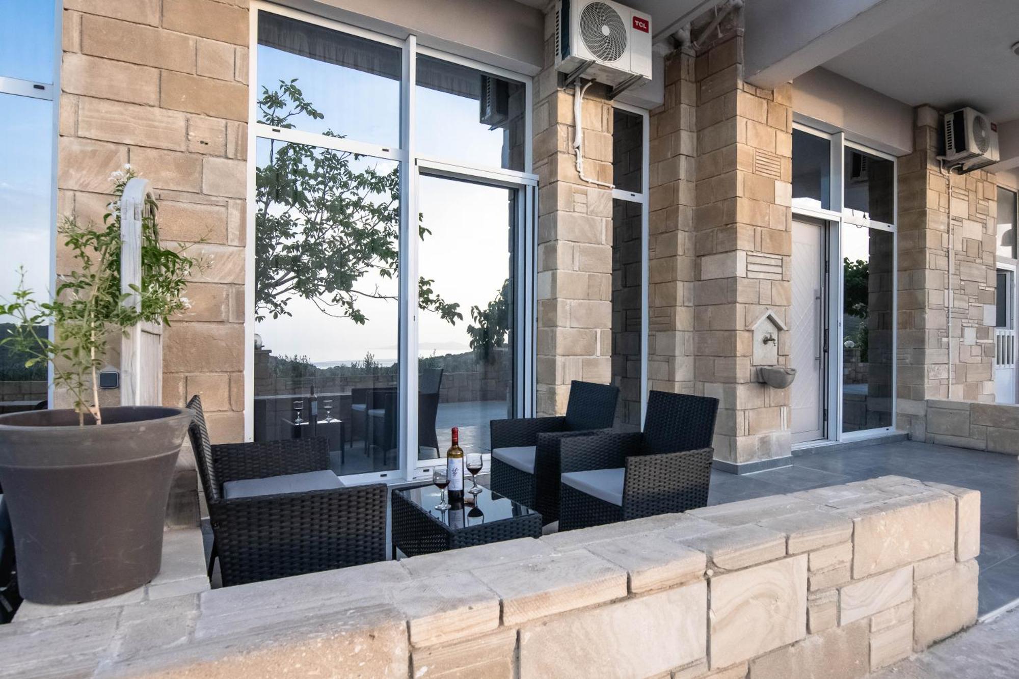 Rikanthos Stone Sea View Apartment Ιι Kíssamos Esterno foto